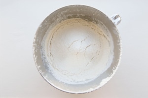 dry ingredients in bowl