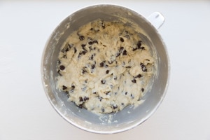 chocolate chip batter