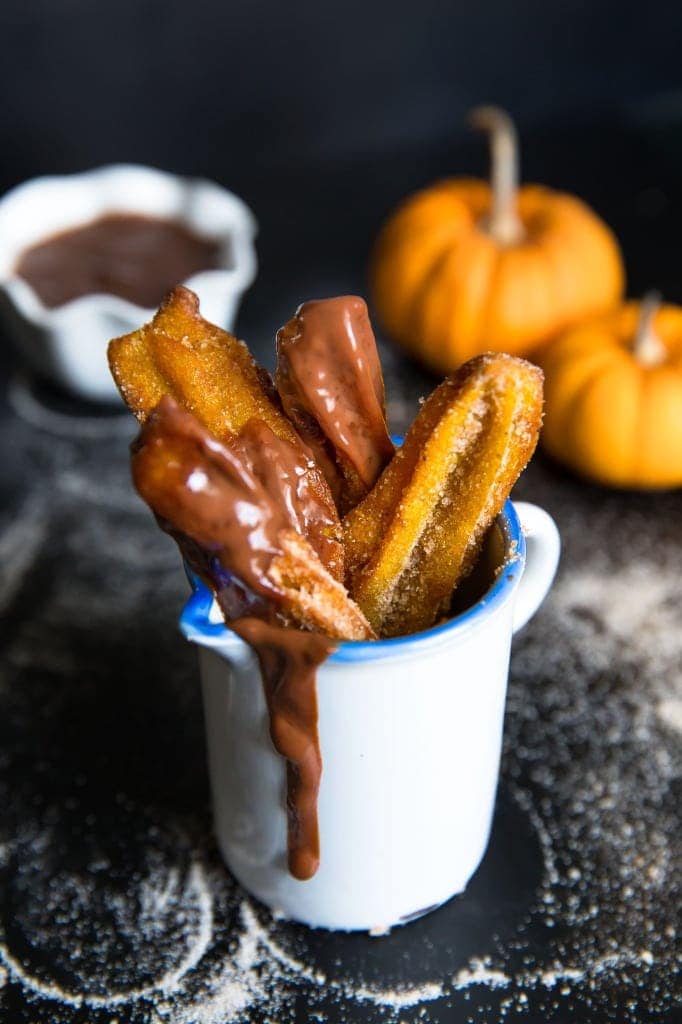 Pumpkin Churros by Broma Bakery: the best churros I've ever had that just scream fall!