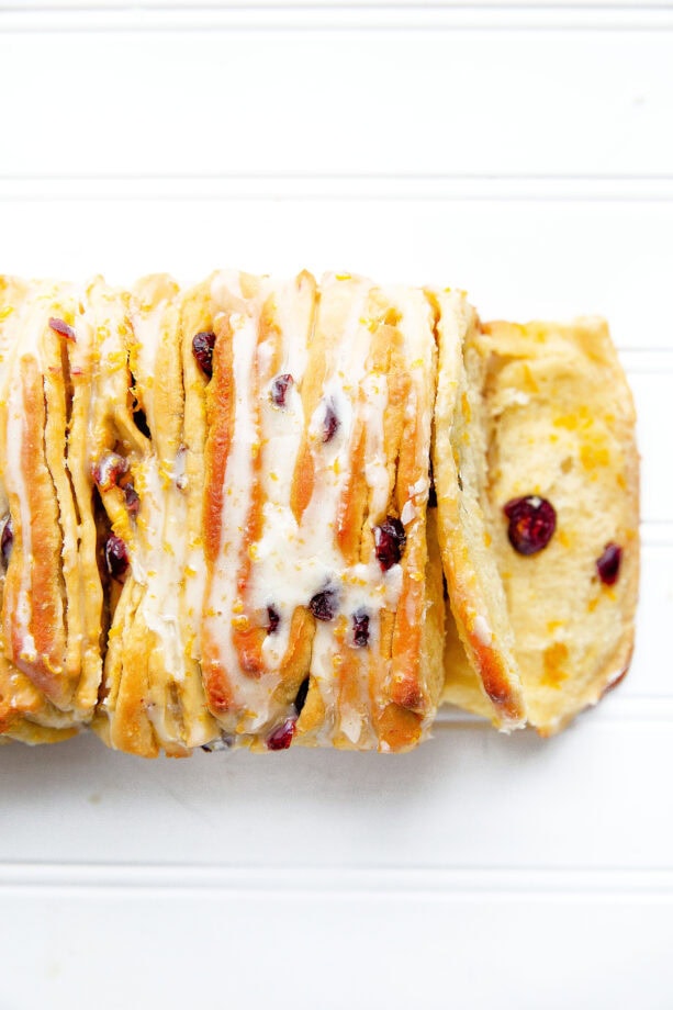 Cranberry Orange Pull Apart Bread | Broma Bakery