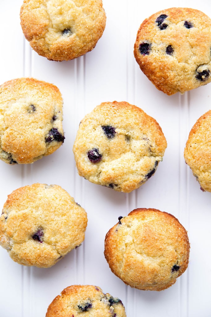 bakery style blueberry muffins