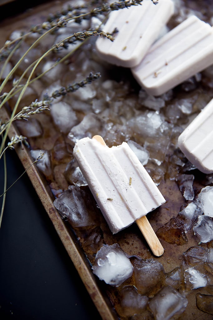 Honey Lavender Popsicles are perfect for summer, and at only 67 calories each, they won't kill your beach bod either!