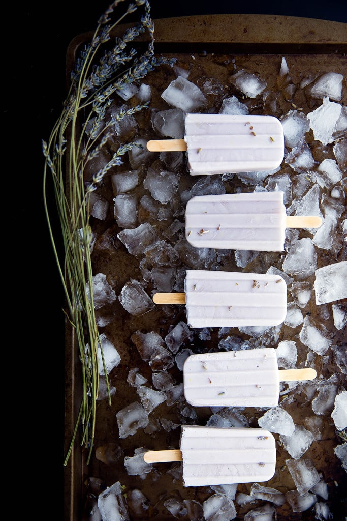 Honey Lavender Popsicles are perfect for summer, and at only 67 calories each, they won't kill your beach bod either!