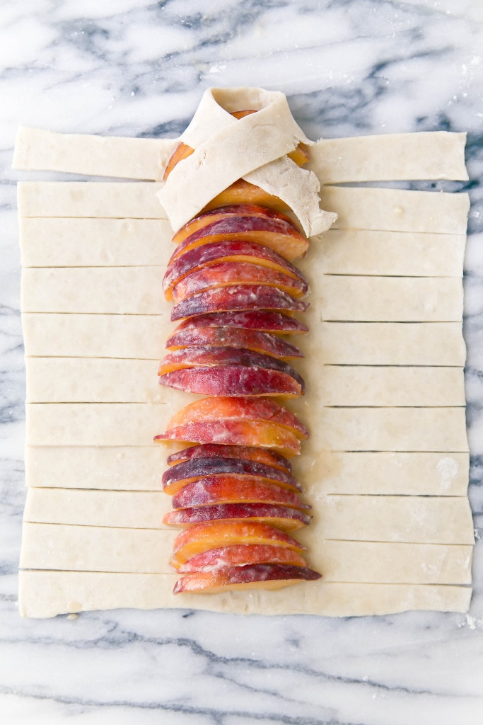 Aromatic and warm, this Lavender Peach Strudel is sure to amaze!