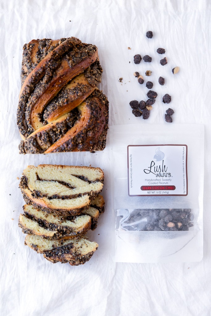Festive babka gets an update in this Chocolate Chili Peanut Babka!
