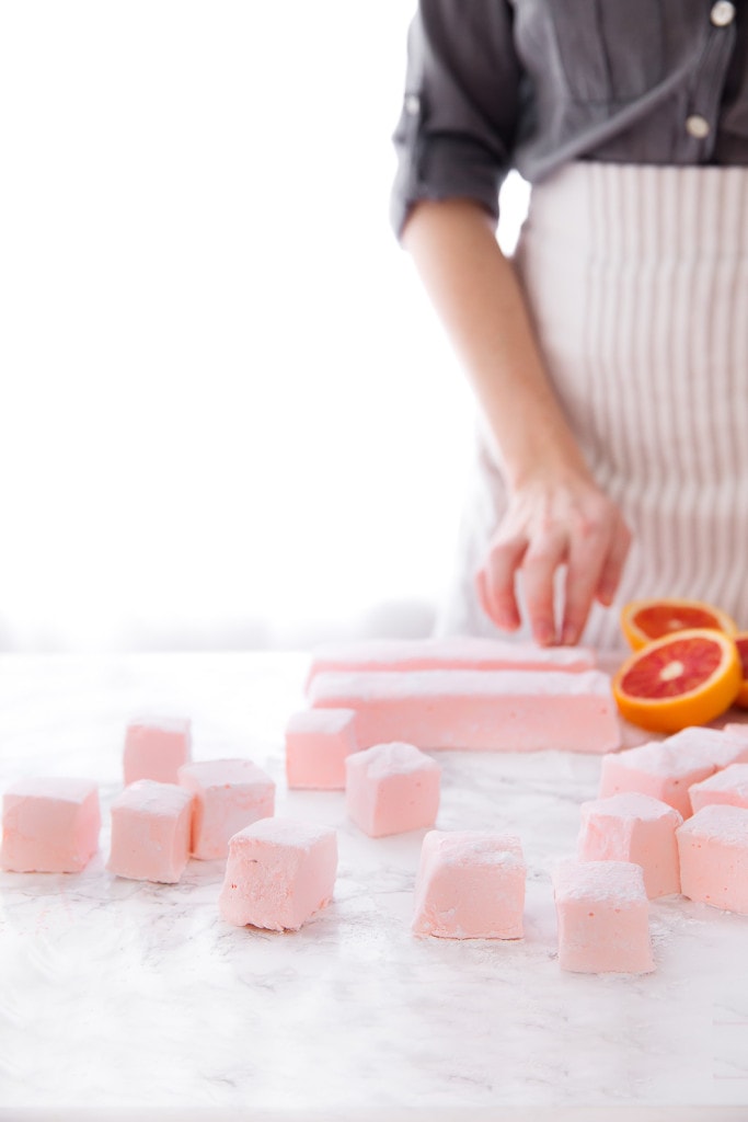 It's citrus season, let's celebrate with fluffy Blood Orange Marshmallows! 