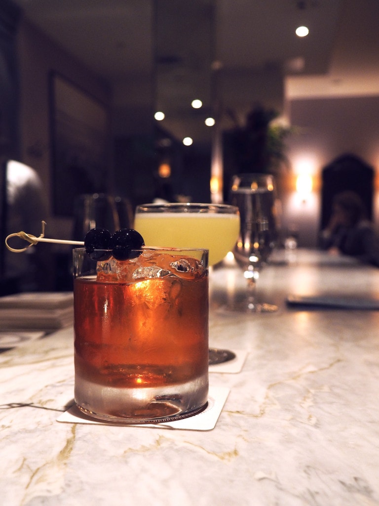 Drinks at The Hawthorne, Boston