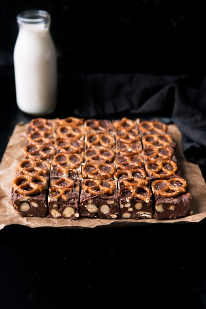 I have four words for you: Salted Pretzel Nutella Fudge.