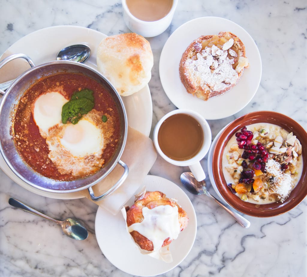 Breakfast at Sofra Bakery, Cambridge