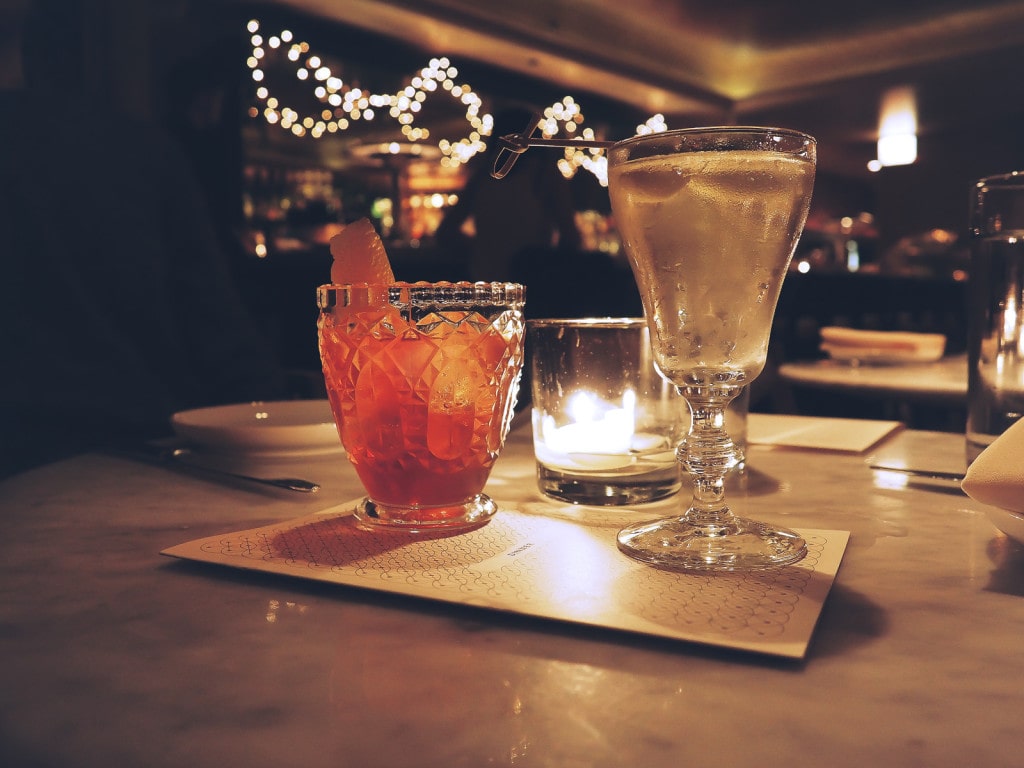 Drinks at Celeste, Chicago