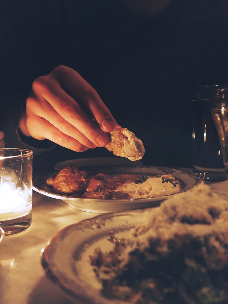 Smashed Potatoes at Celeste, Chicago