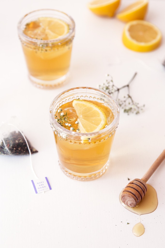 Chamomile, Whiskey and Honey Cocktail