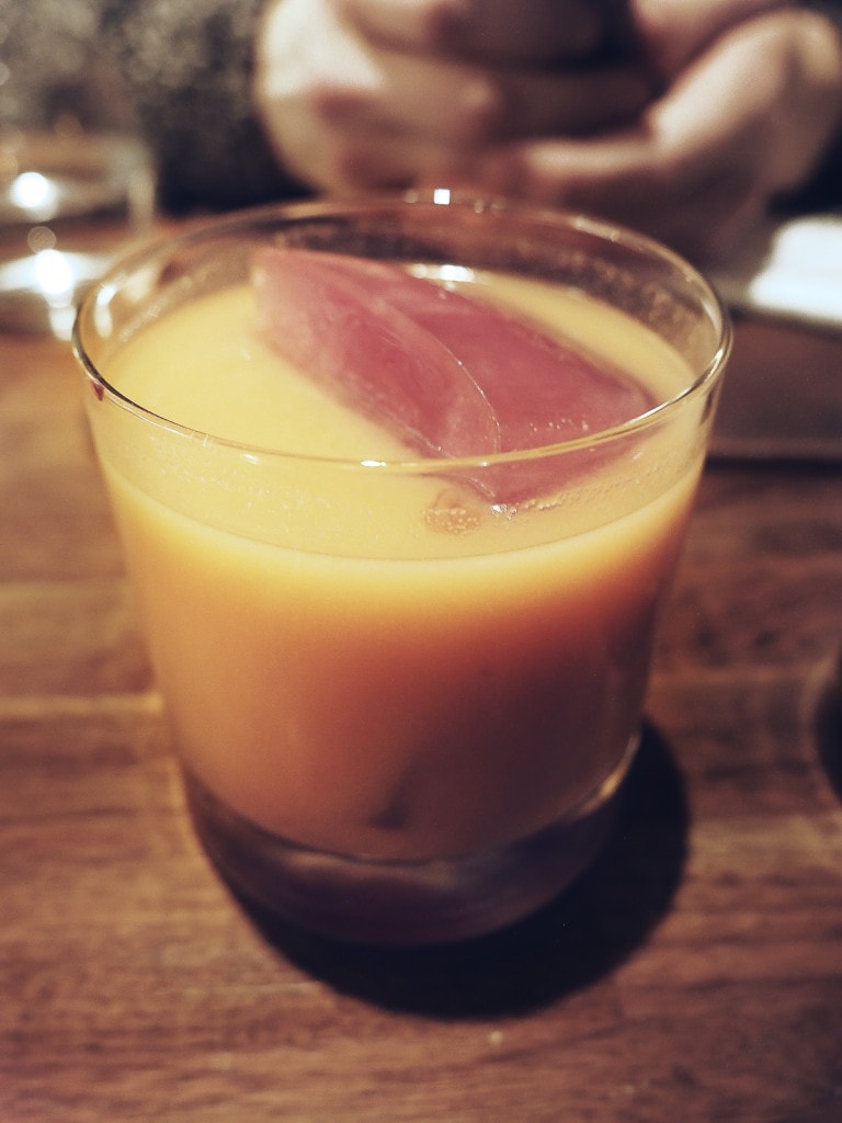 PB & J cocktail at Dolce Italian, Chicago