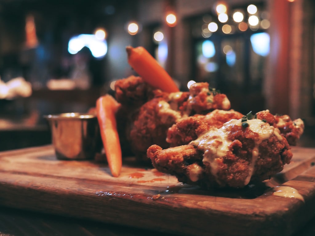 Chicken Lollipops at Frontier, Chicago