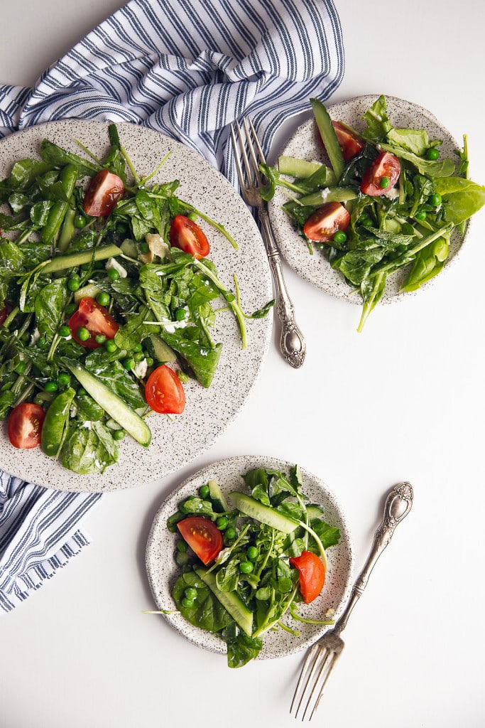 Spring Green Goddess Salad