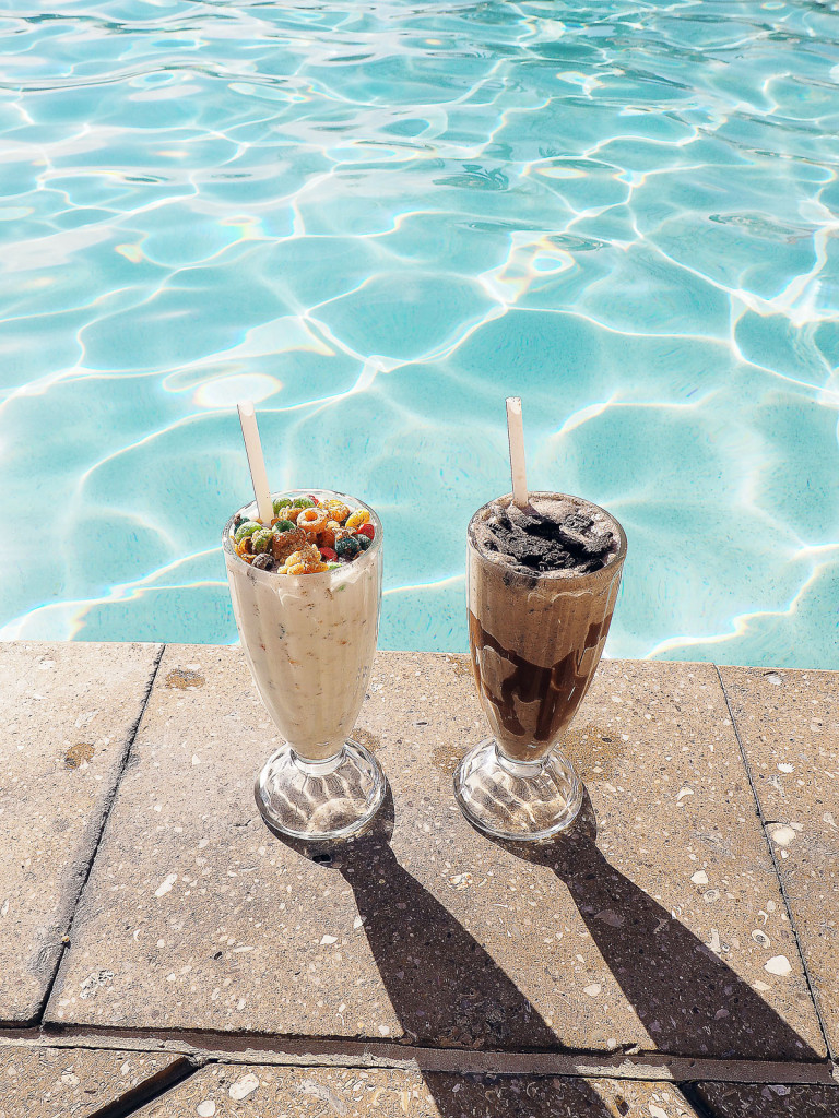 Milkshakes at Four Seasons Scottsdale