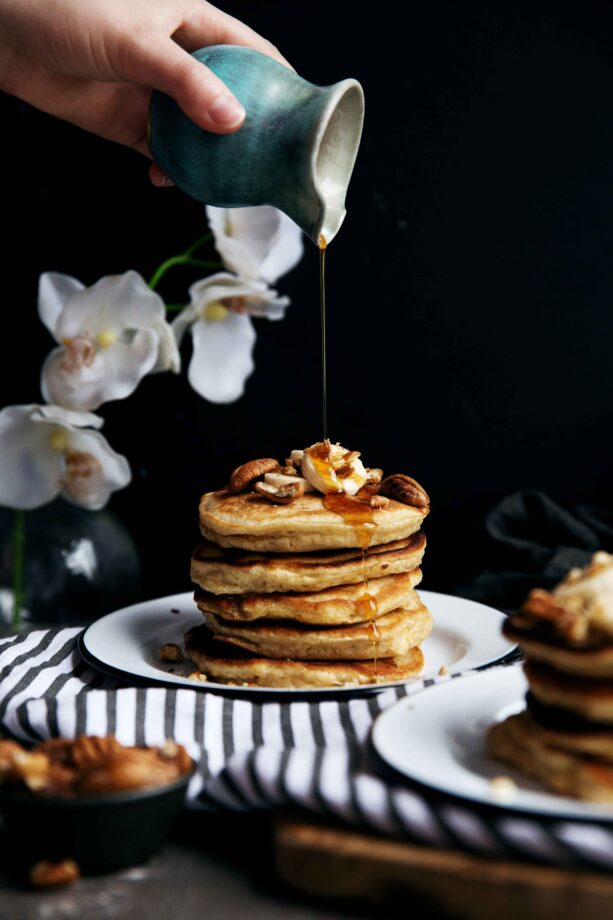 A banana and pineapple match made in heaven, hummingbird pancakes are a delicious update on the classic hummingbird cake.