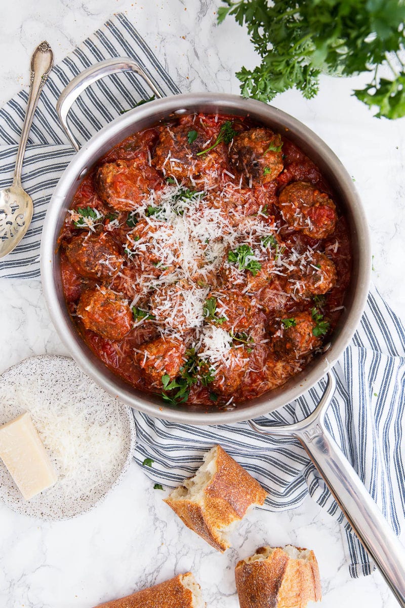 Sunday Meatballs: the only meatball recipe you'll ever need. Juicy, flavorful, and perfect for family dinner.