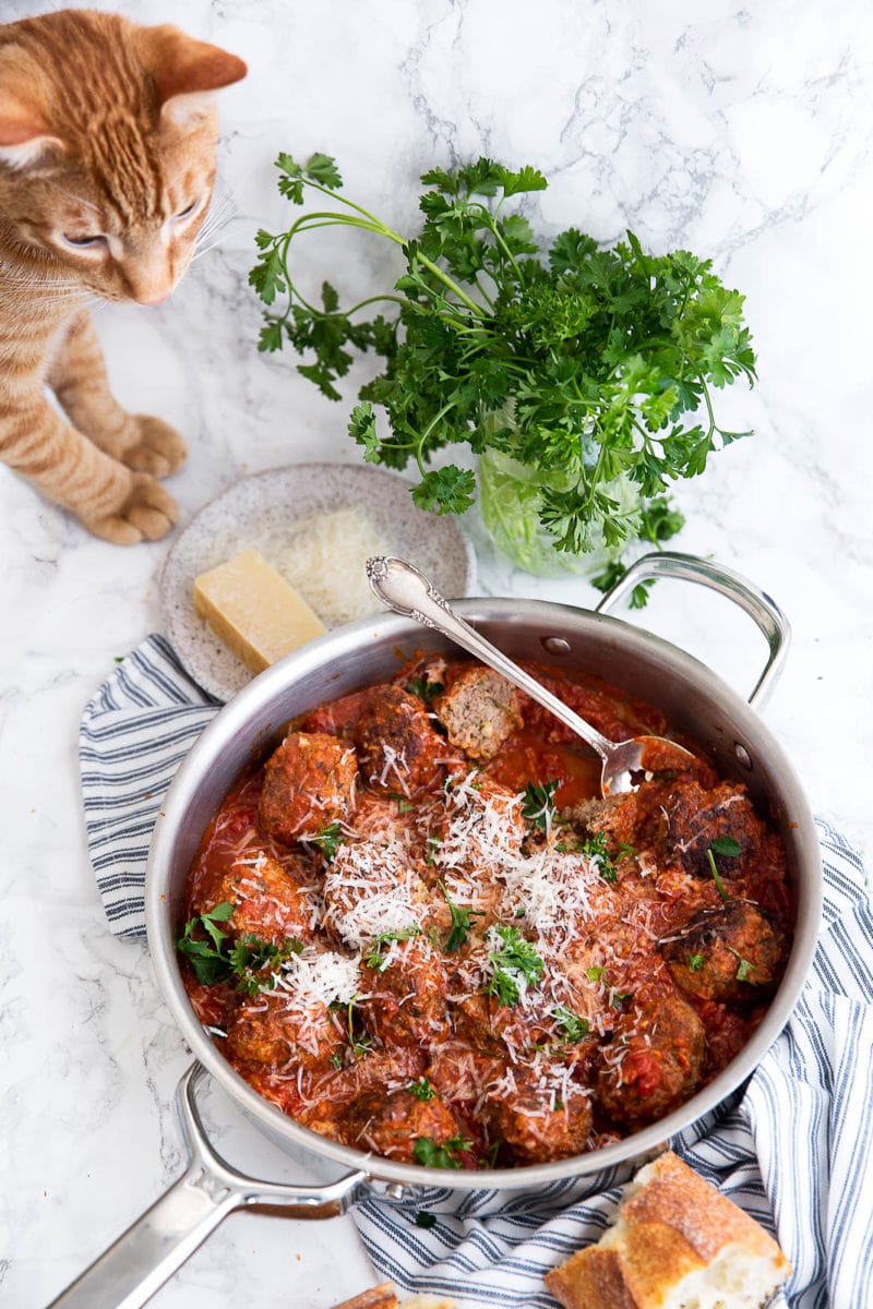 Sunday Meatballs: the only meatball recipe you'll ever need. Juicy, flavorful, and perfect for family dinner.