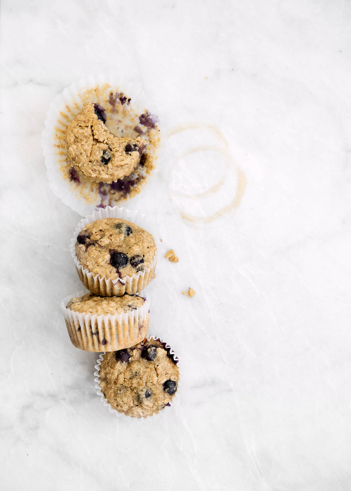 blueberry banana muffins