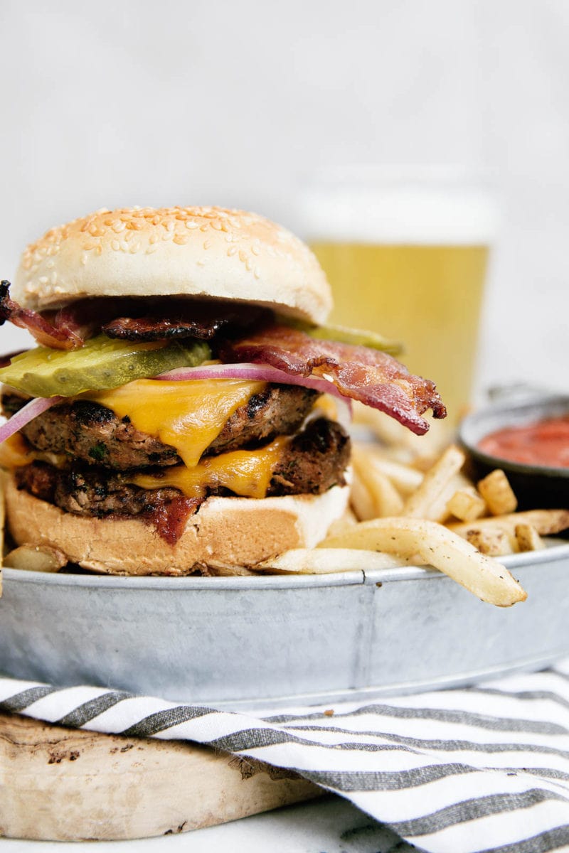 Bourbon Bacon BBQ Burger