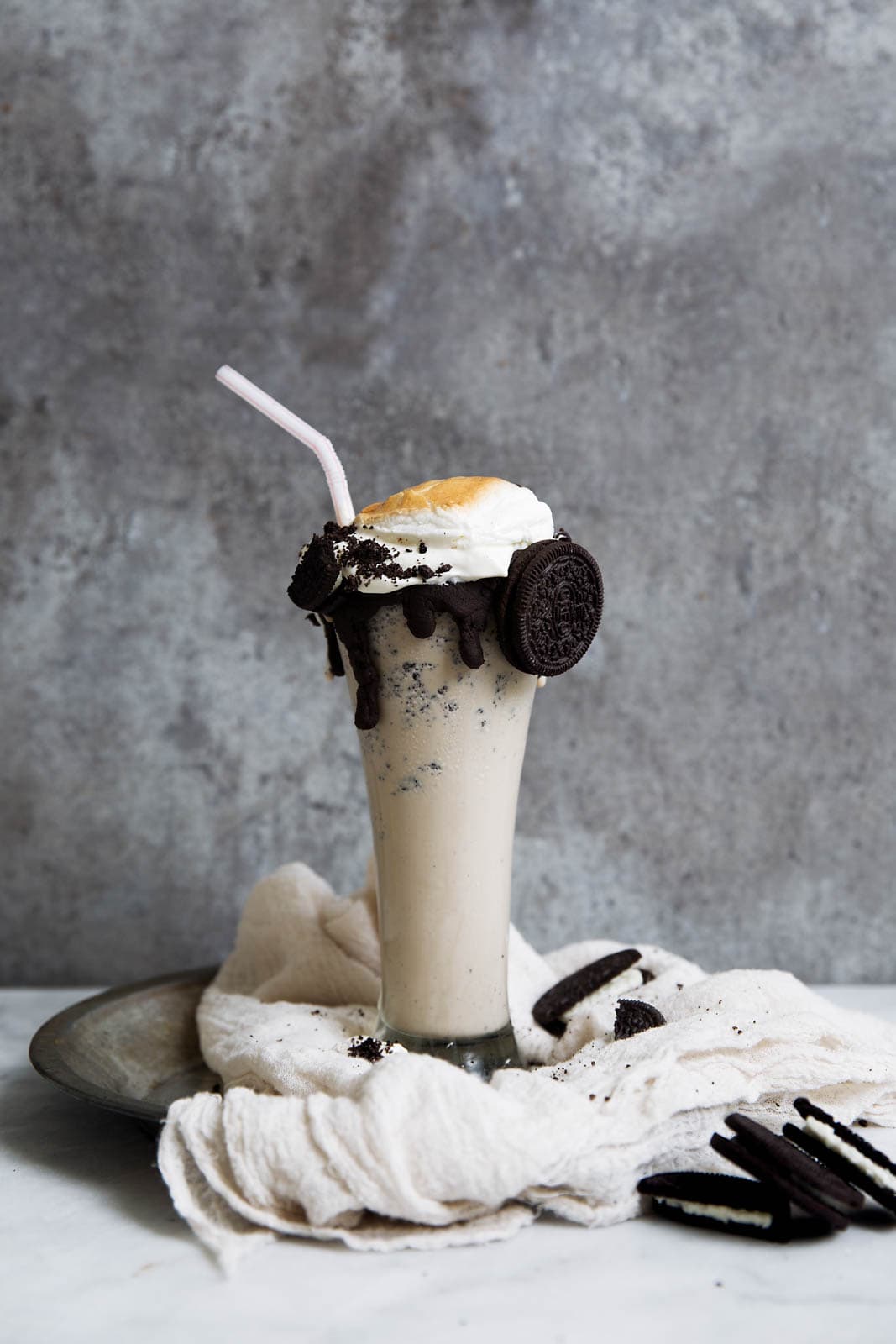 Iced Coffee Cookies and Cream Milkshake
