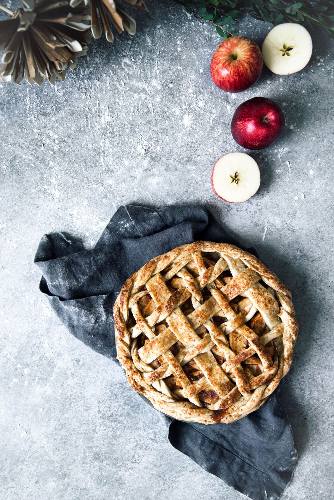 There's nothing better than homemade Apple Pie. Except maybe Salted Maple Caramel Apple Pie.