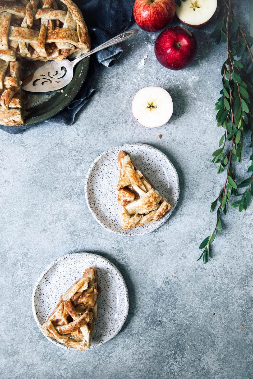 There's nothing better than homemade Apple Pie. Except maybe Salted Maple Caramel Apple Pie.