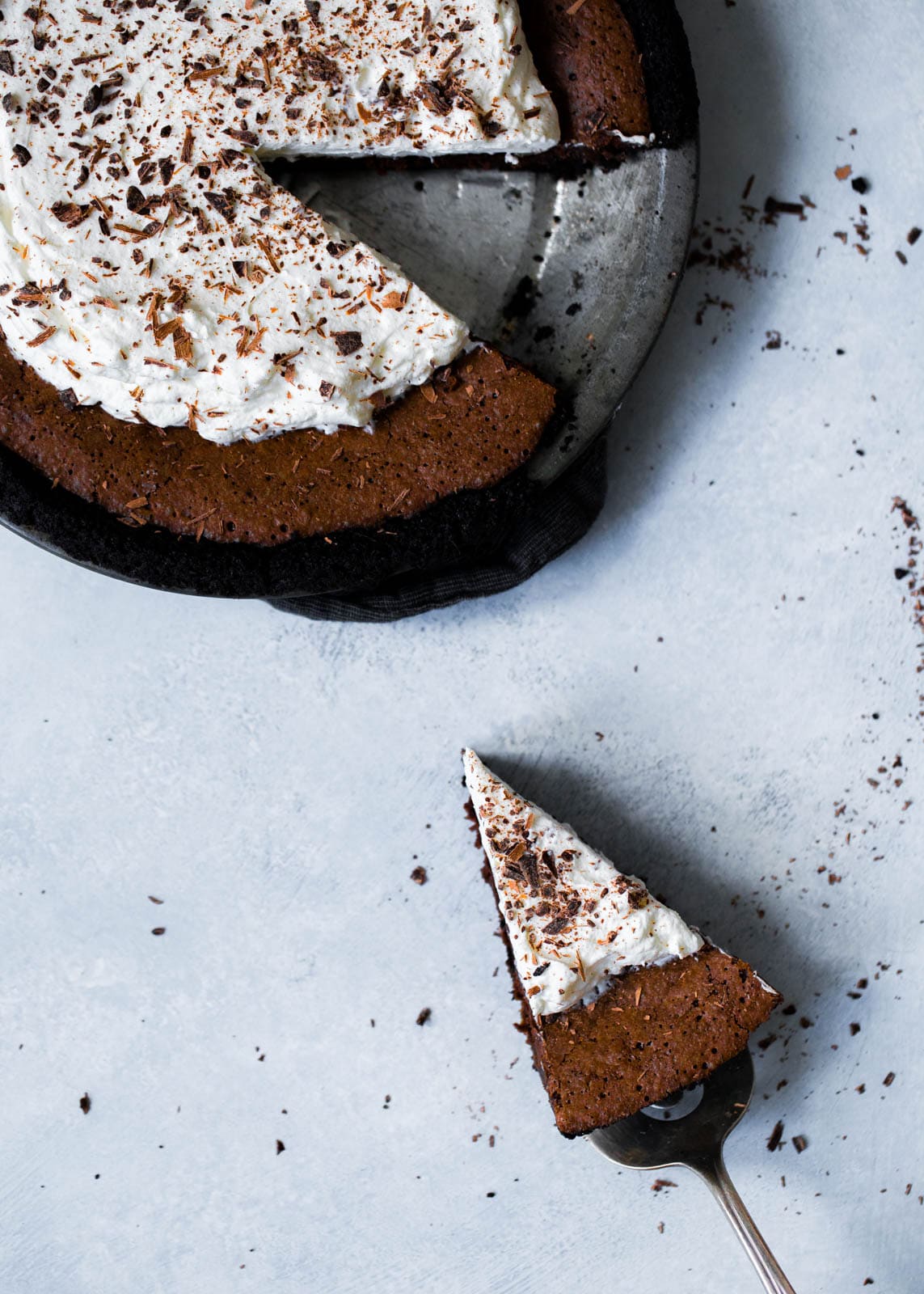 Triple Chocolate Fudge Pie Recipe