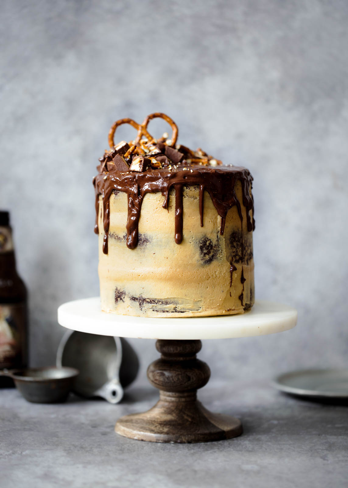 Peanut Butter Chocolate Stout Cake