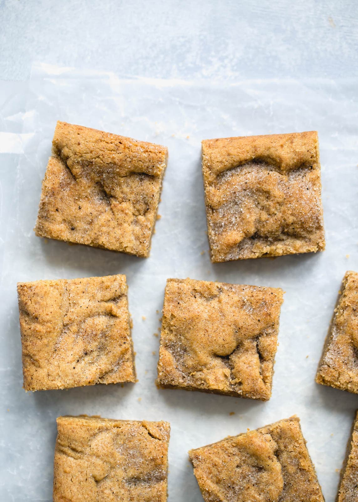 The easiest and most addicting Chewy Chai Blondies with hints of cardamom, ginger, and cinnamon!