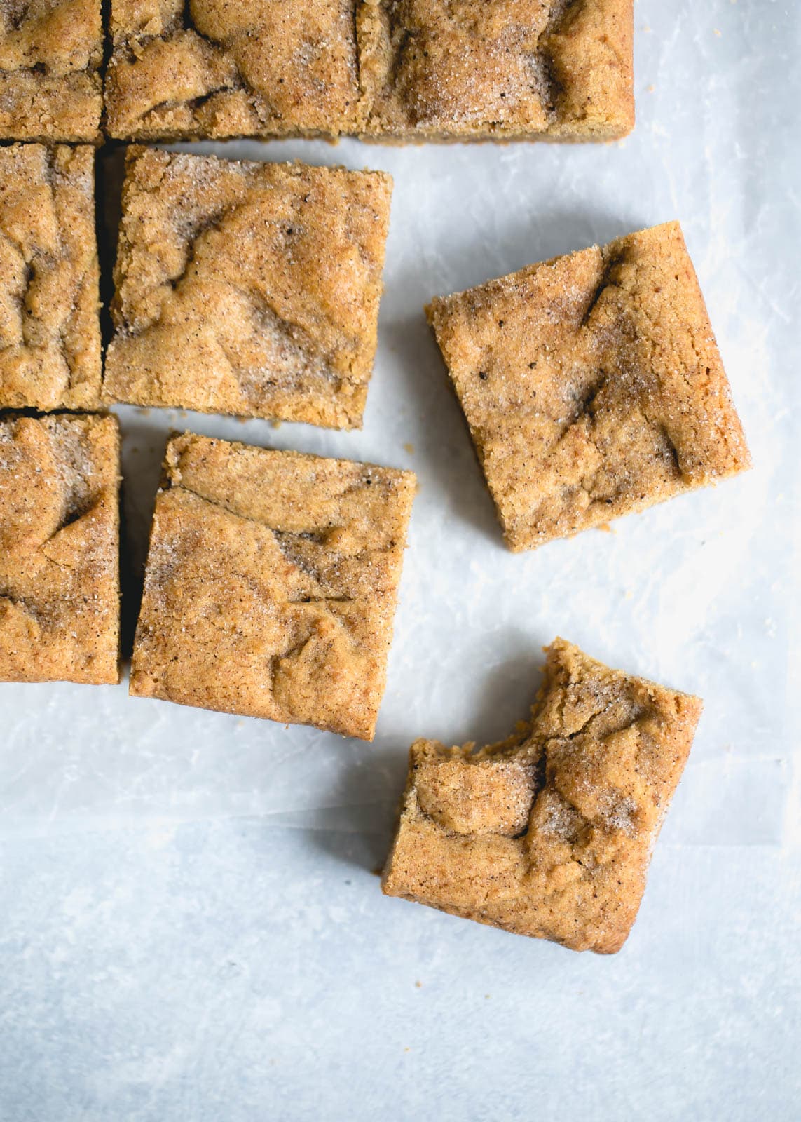 The easiest and most addicting Chewy Chai Blondies with hints of cardamom, ginger, and cinnamon!