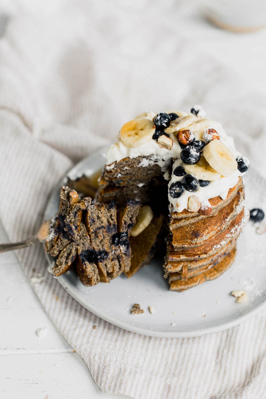 gluten free buckwheat pancakes