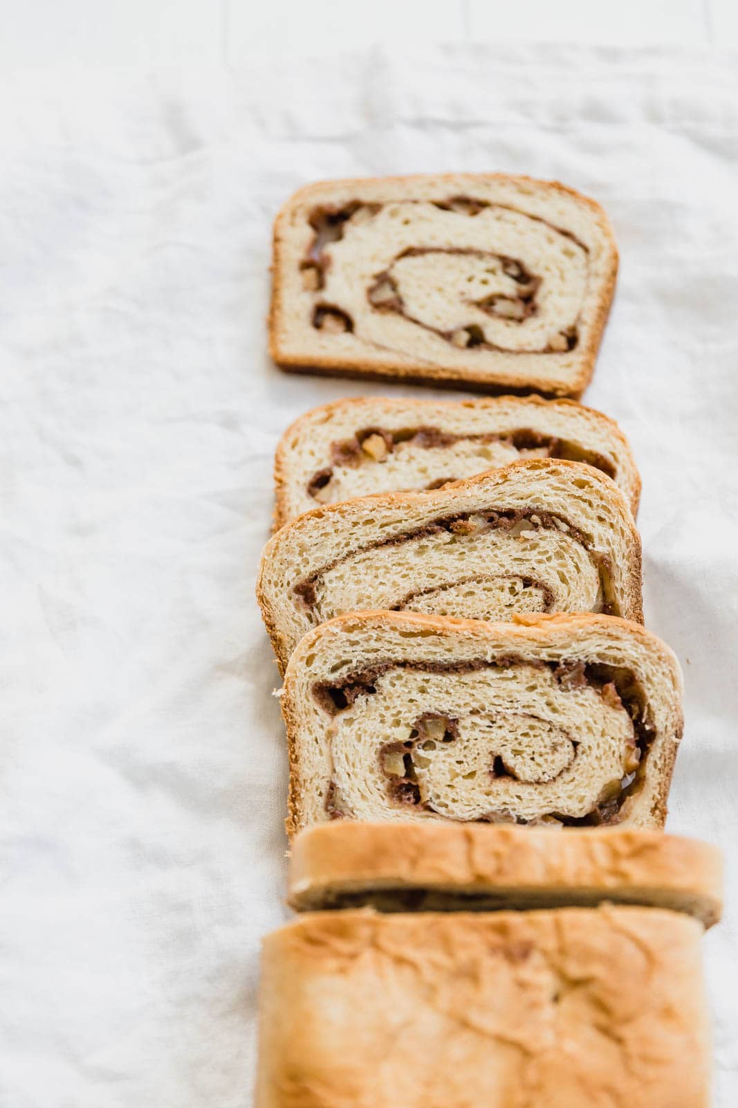 slices of apple cinnamon bread