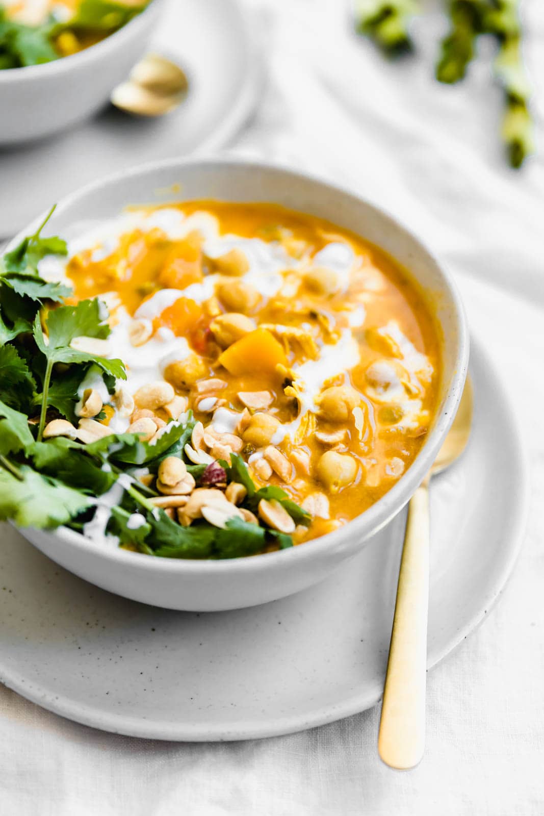 bowl of Turmeric Chicken Soup