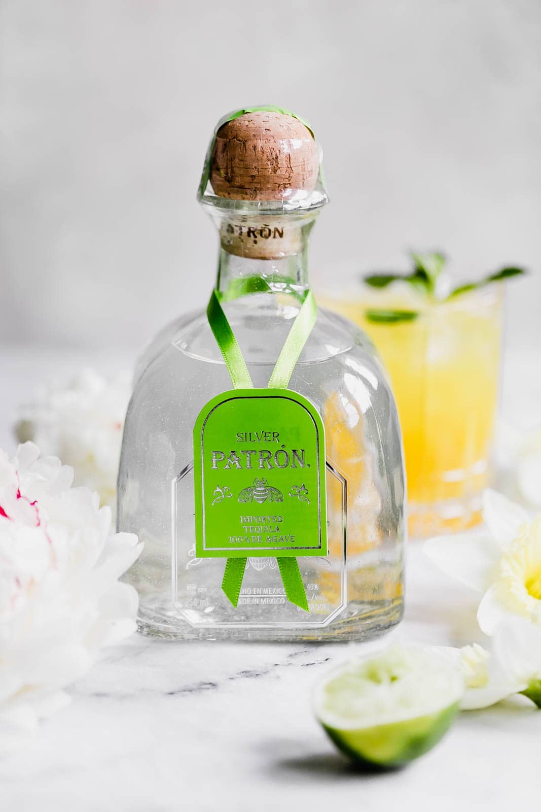 A ridiculously refreshing Spicy Passionfruit Margarita made with a homemade spicy passionfruit syrup, orange liqueur, and tequila