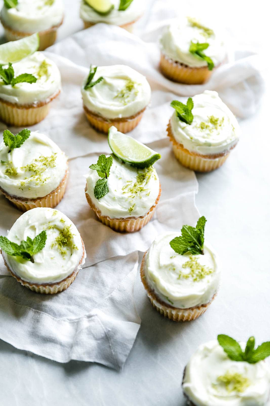 What could be better than boozy Lemon Mojito Cupcakes with a cream cheese frosting, mint, and lime zest? The answer is nothing, friends. Nothing.