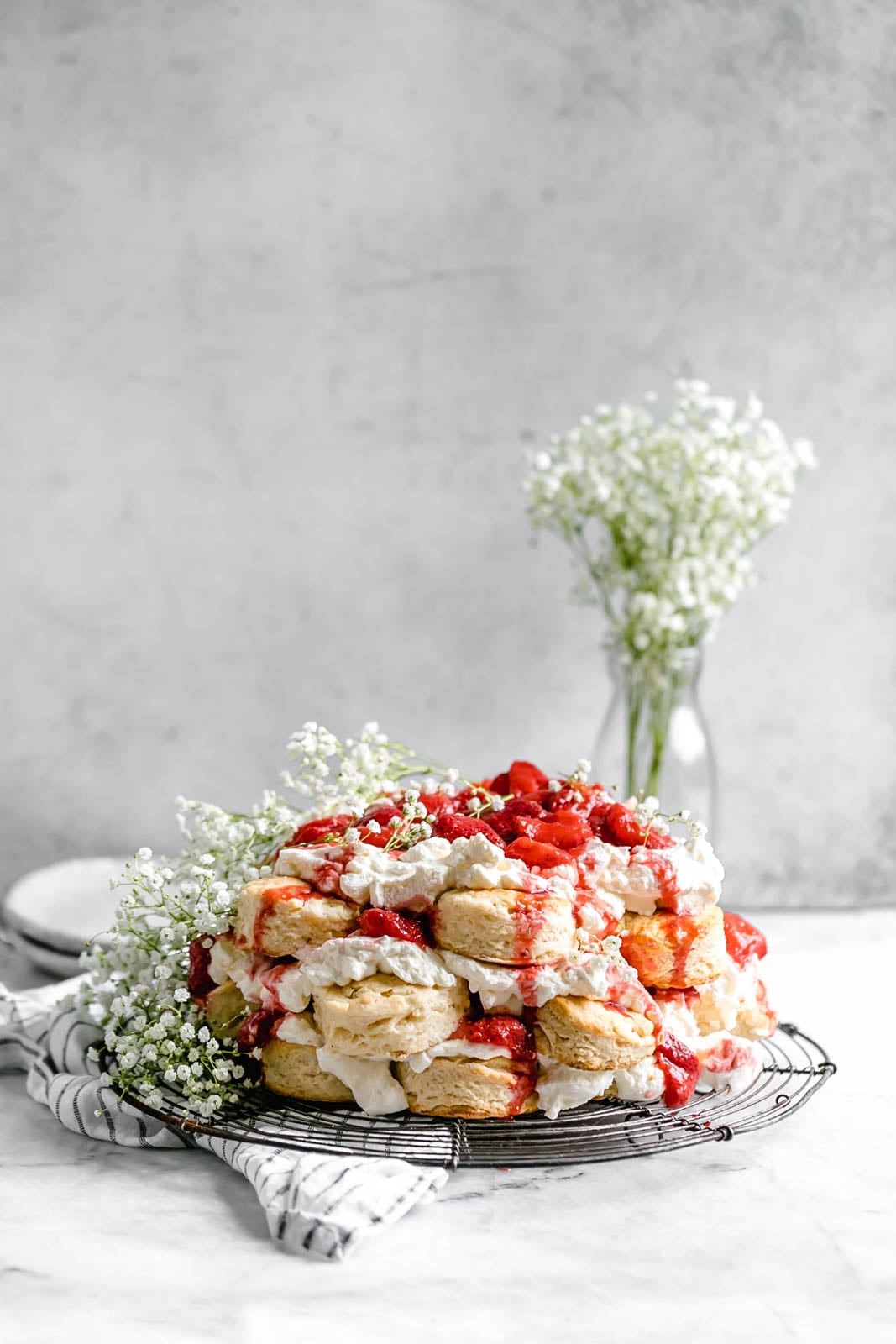 strawberry shortcake cake