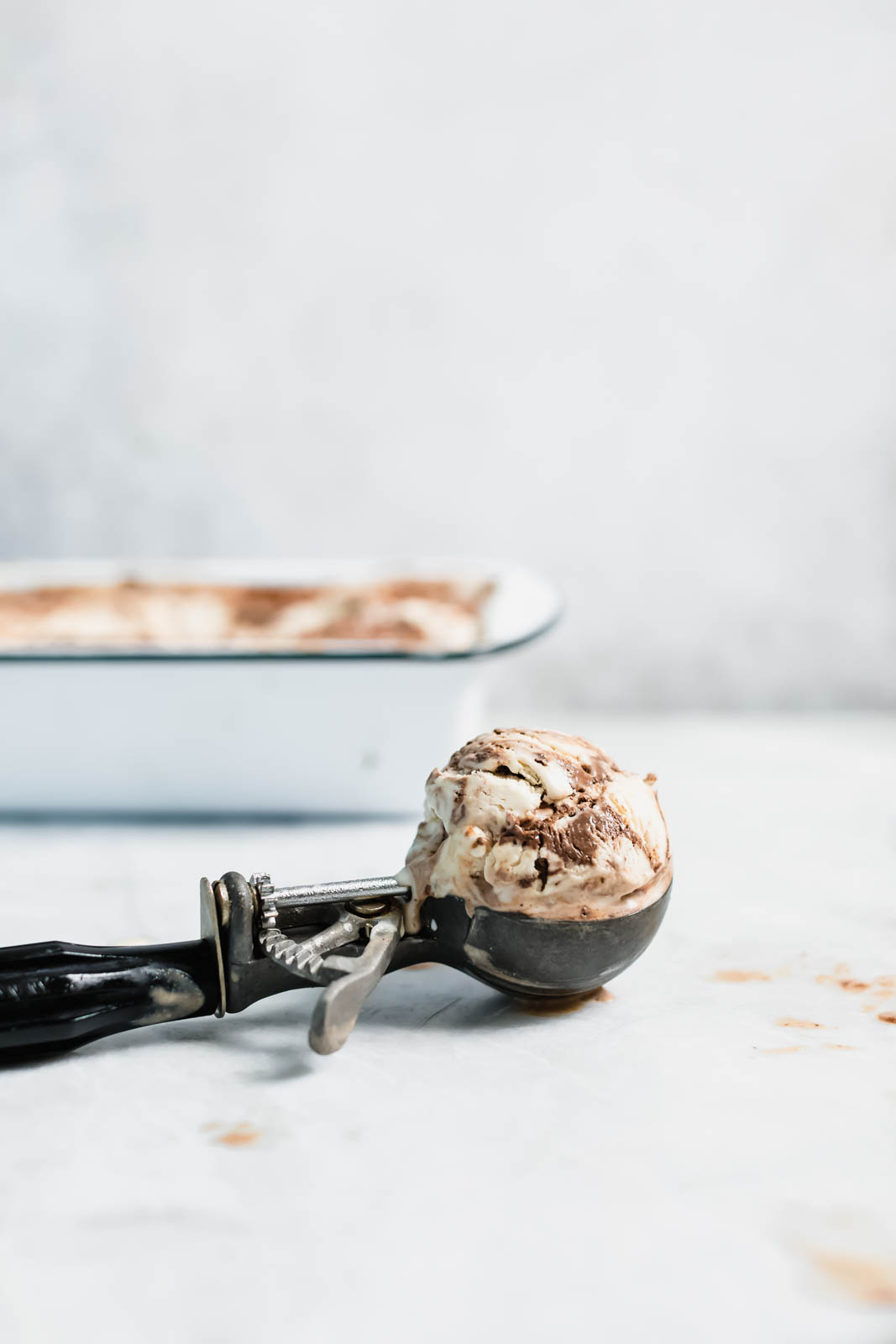 Vegan Peanut Butter Mudslide Ice Cream