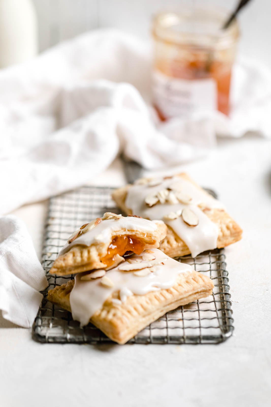 Homemade Apricot Almond Pop Tarts