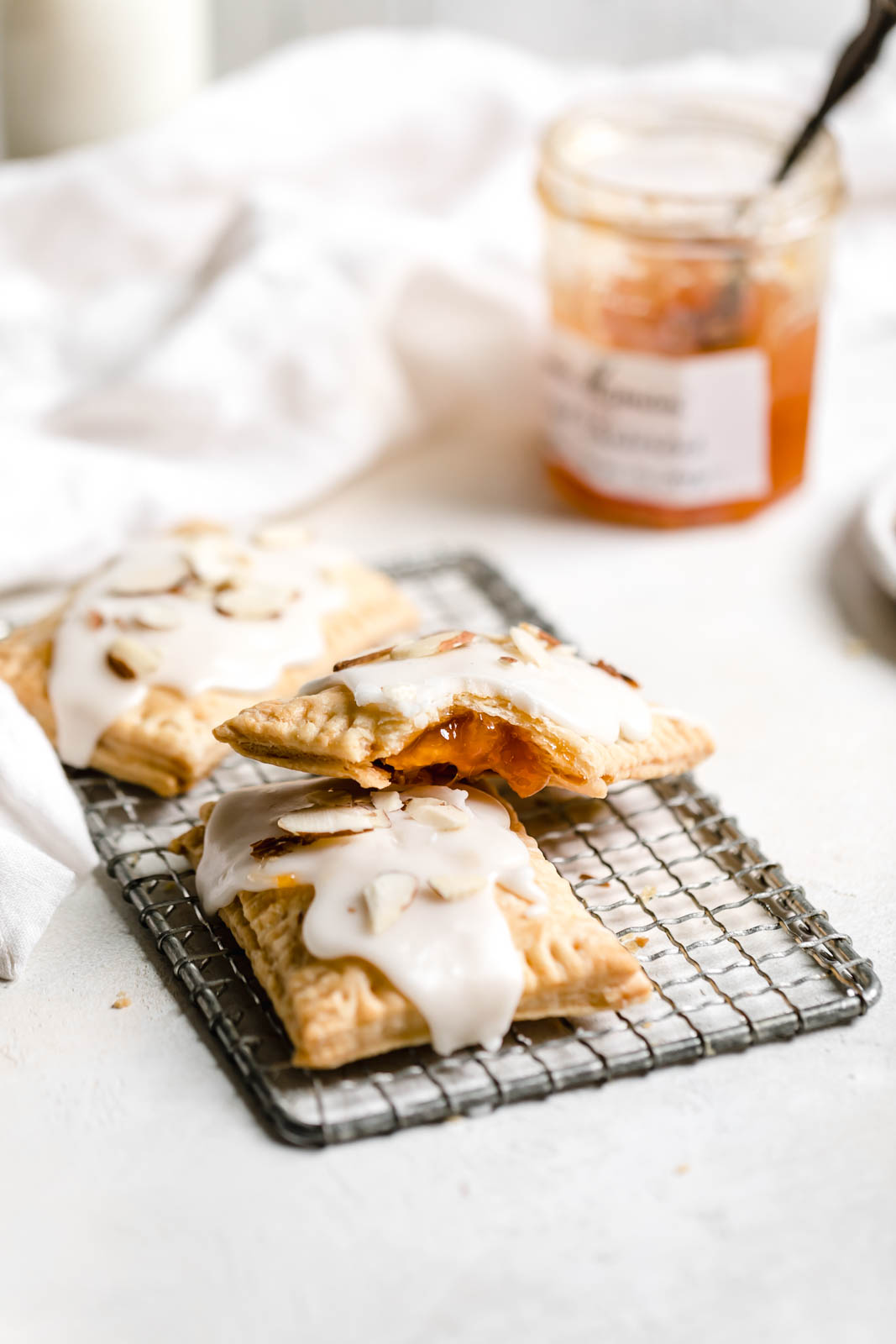 Homemade Apricot Almond Pop Tarts