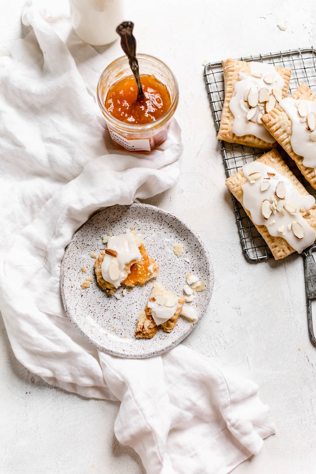 Homemade Apricot Almond Pop Tarts