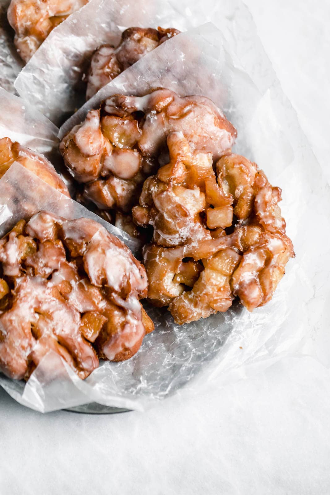 bourbon apple fritters