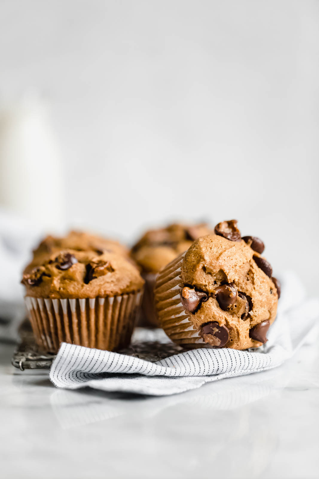 Pumpkin Chocolate Chip Muffins 