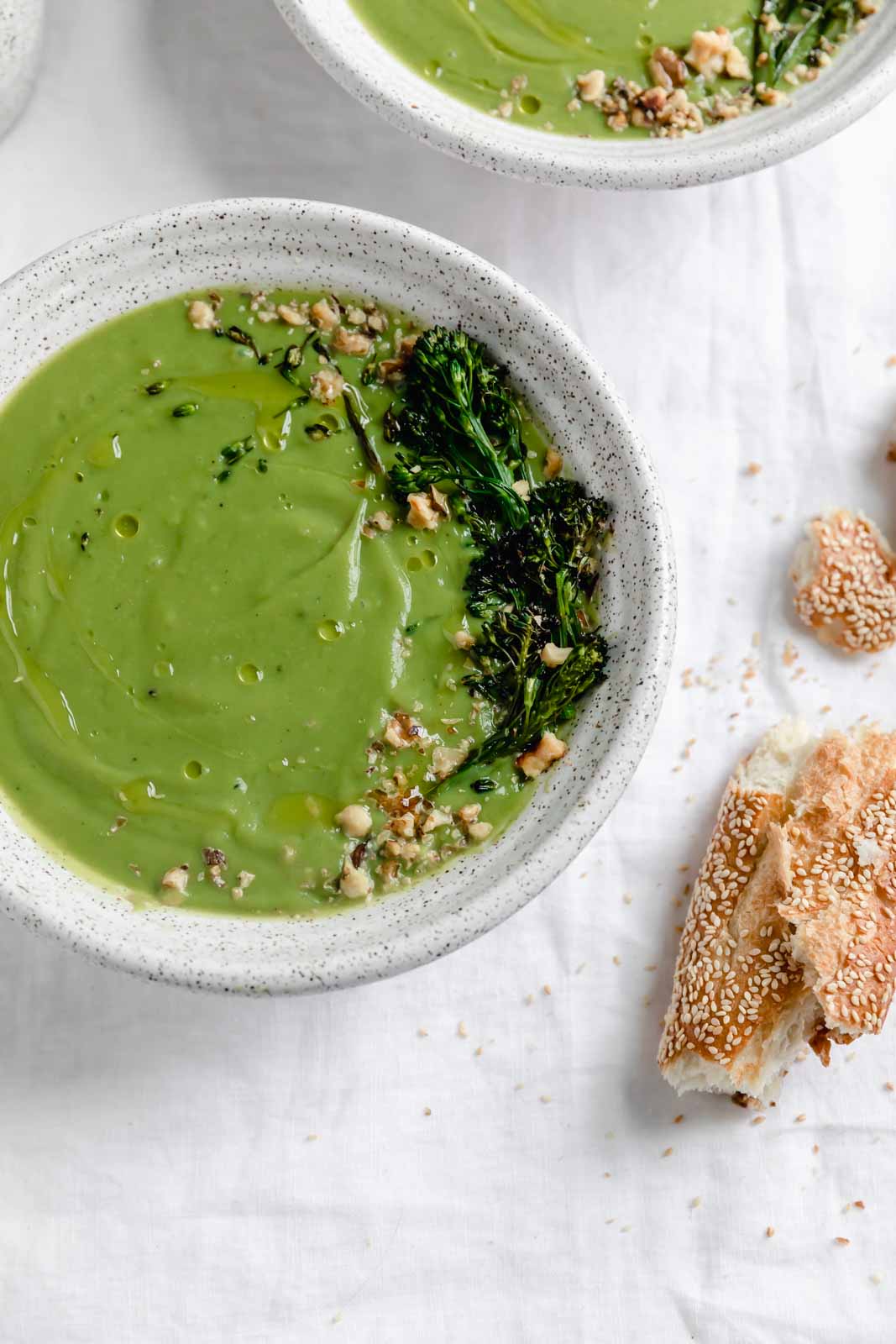 super creamy healthy broccoli soup