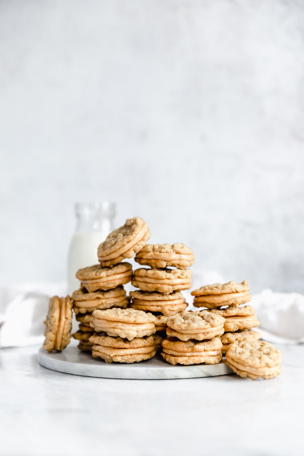 Halfway to Heaven Peanut Butter Cookies: this recipe is nearly all in halves, which makes it super easy to remember. And they're beyond heavenly!