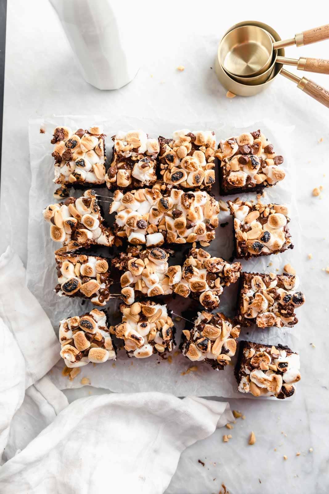 fudgy rocky road brownies
