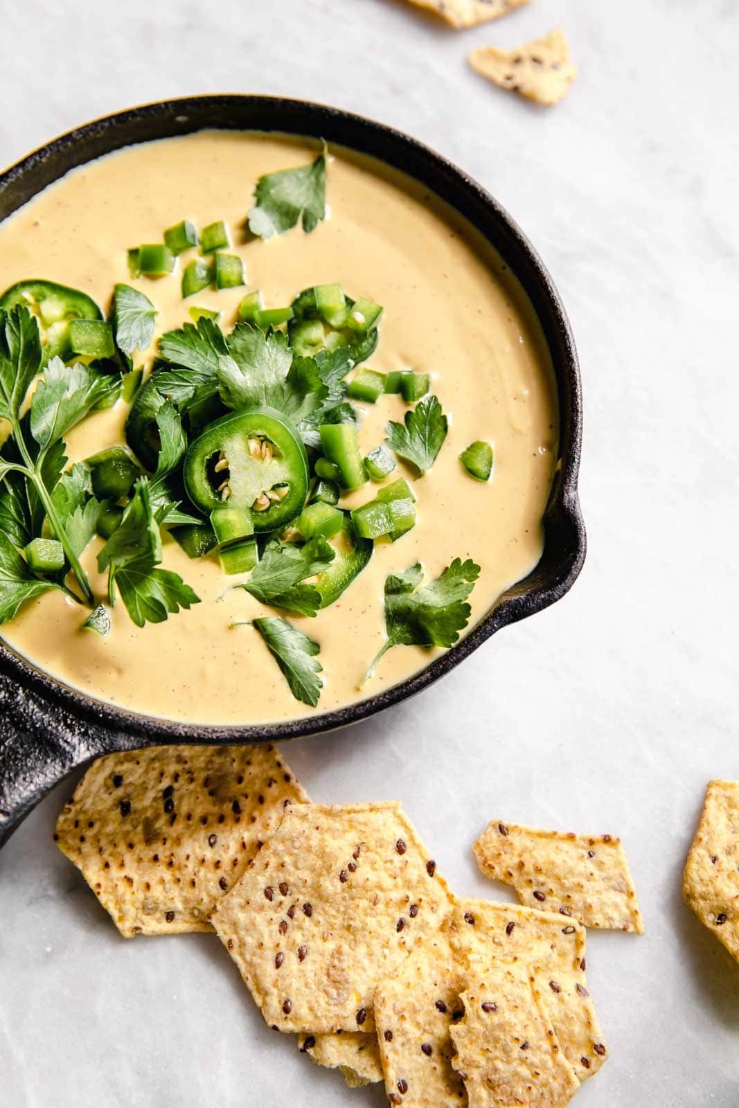 Vegan Cashew Queso Dip