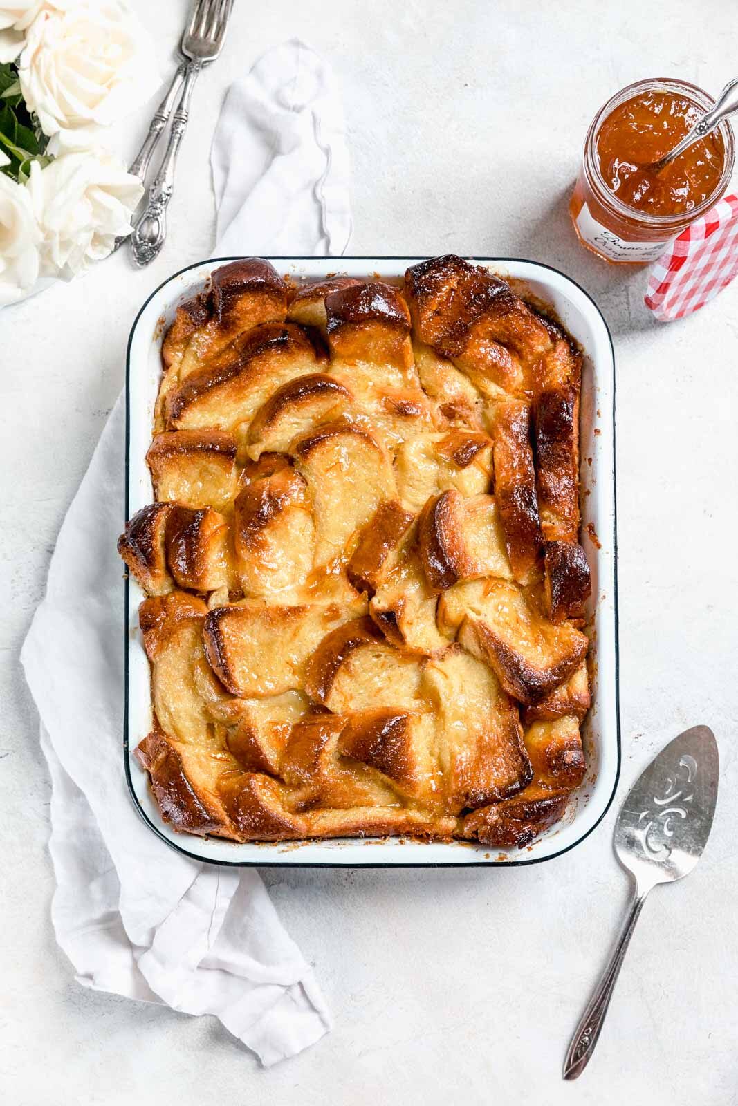 This buttery and bright Orange Marmalade French Toast Bake is perfect for Sunday brunch. It comes together in a pinch and will have everyone coming back for seconds...or thirds :)
