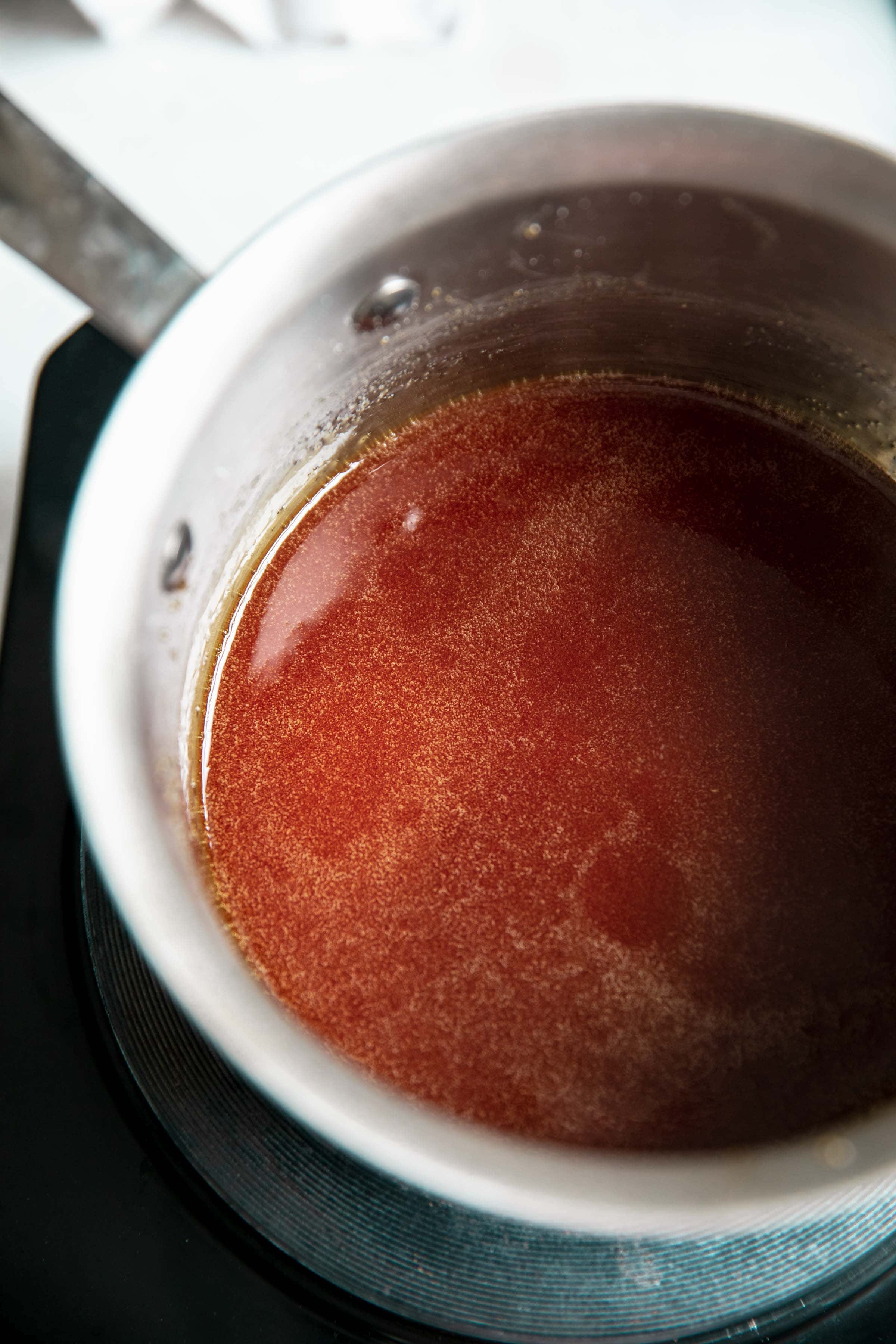 sugar is completley smooth and no clumps remain